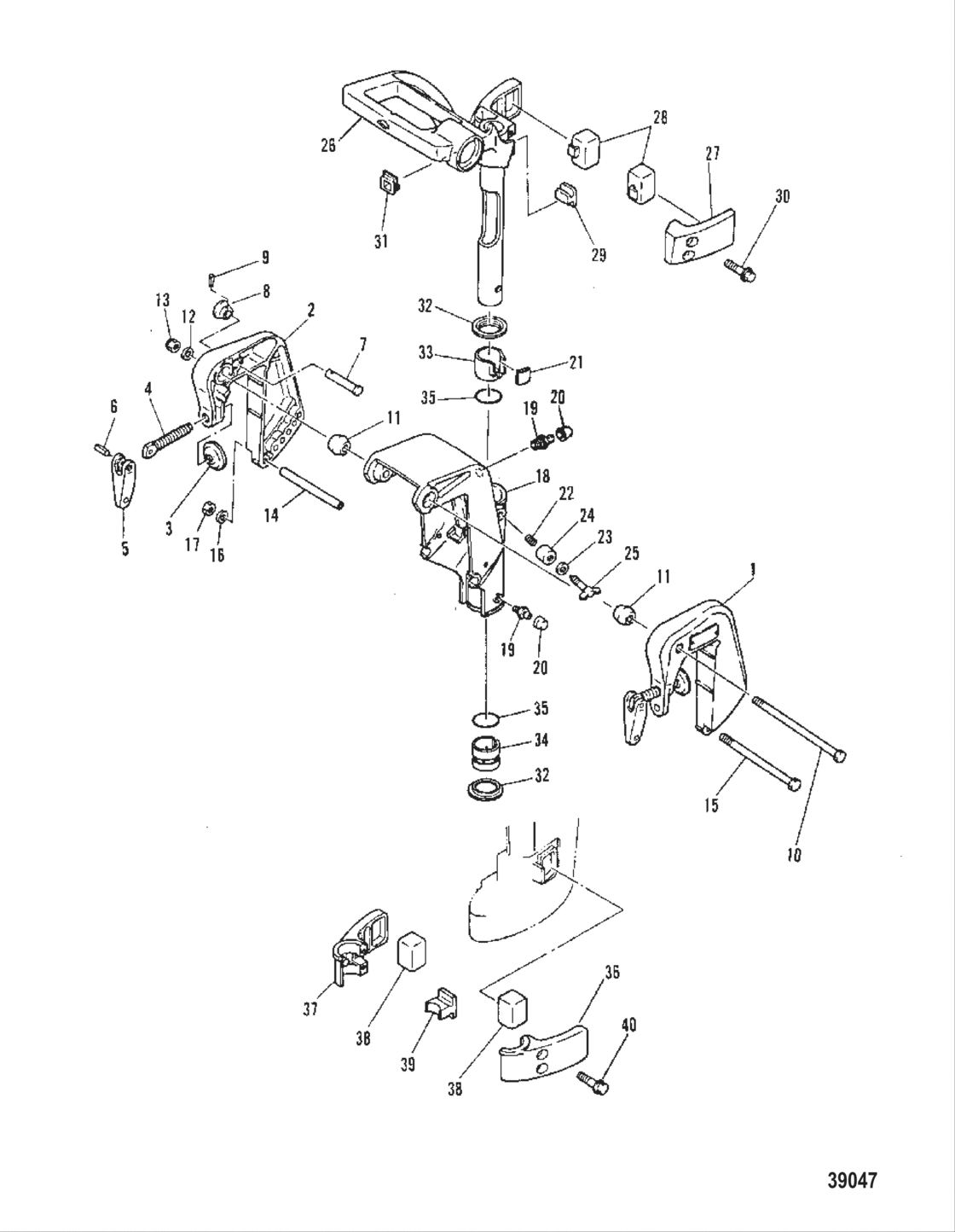 Clamp And Swivel Bracket