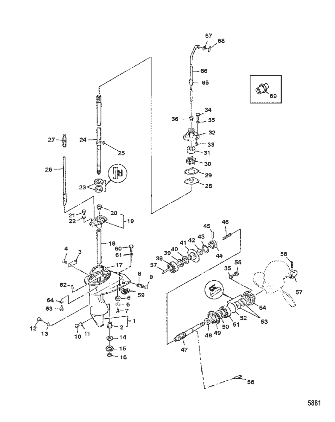 Gear Housing Assembly