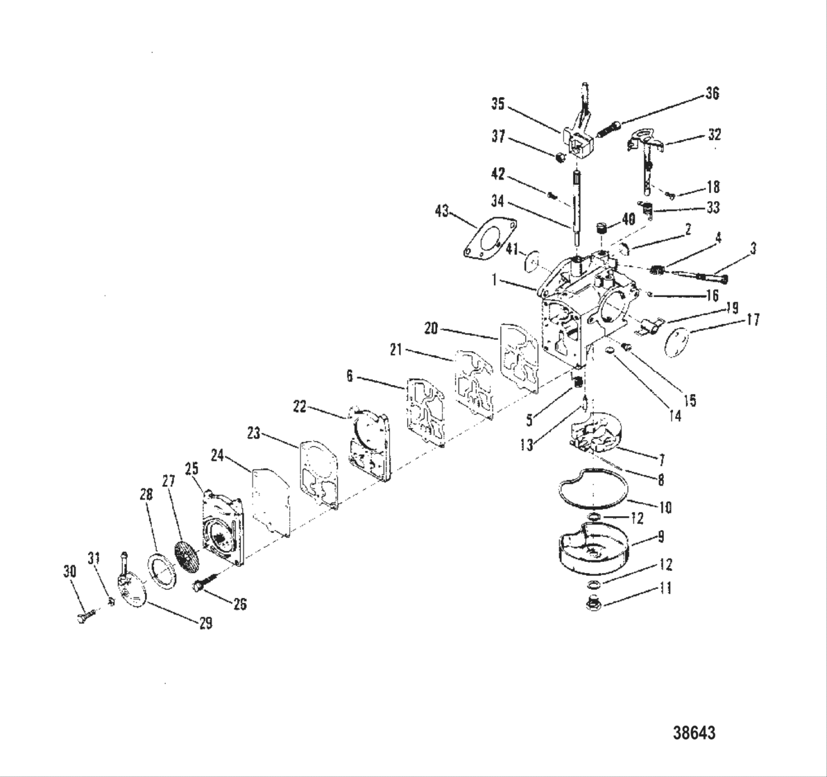 Carburetor (Walbro Stamped Wmb-1/wmb-2 /wmb-3/wmb-4