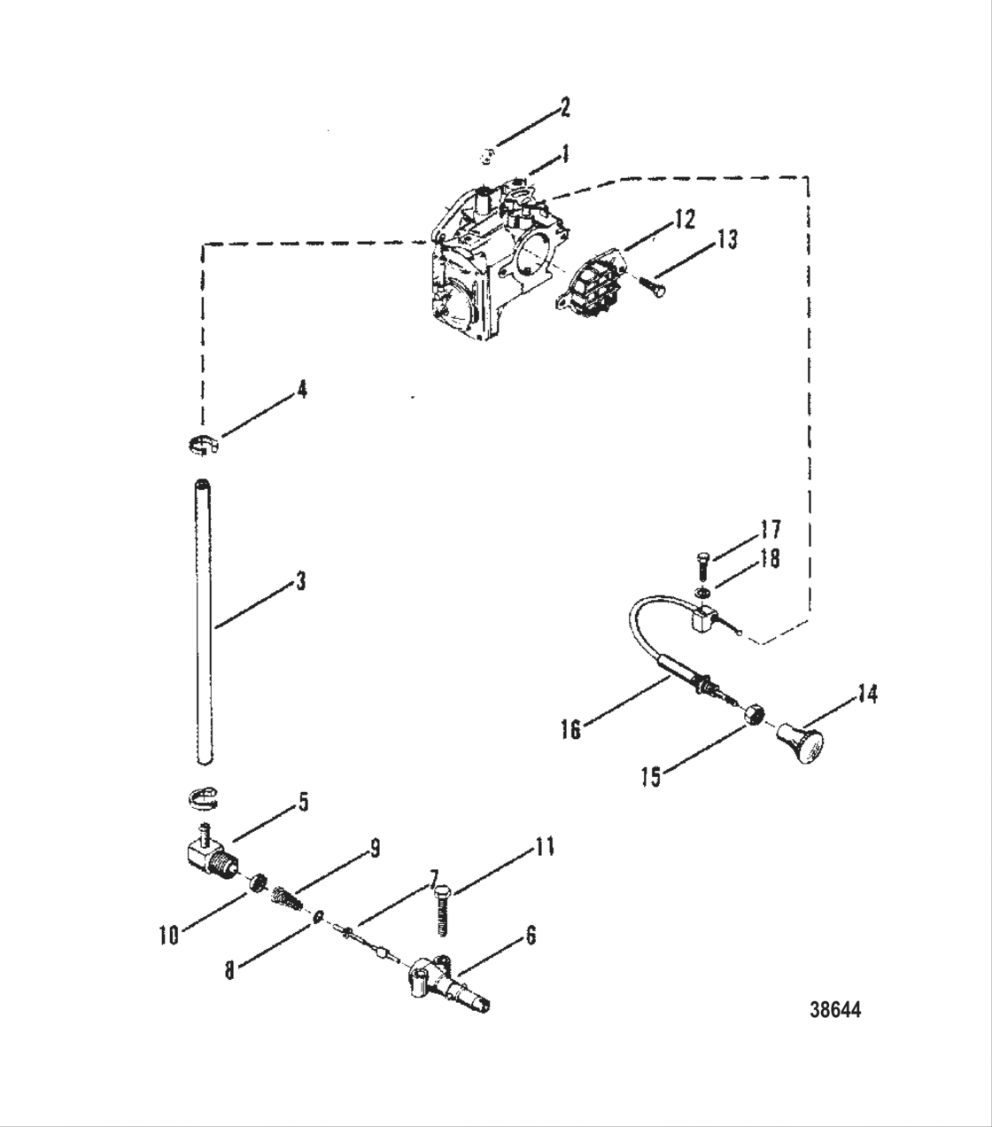 Carburetor And Choke Assembly