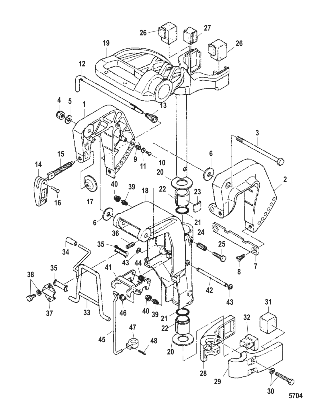 Clamp And Swivel Brackets