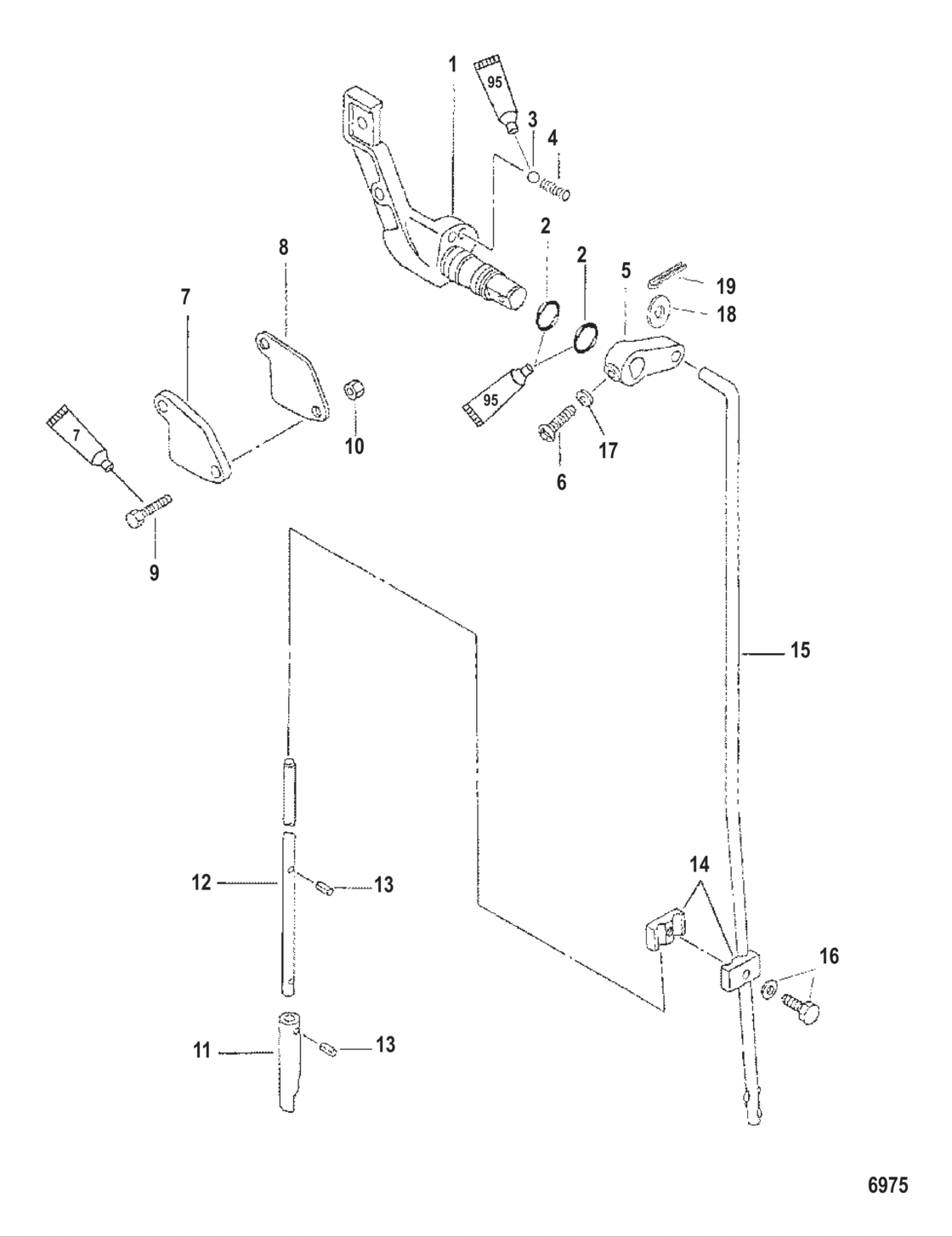 Shift Linkage 3.3 Horsepower