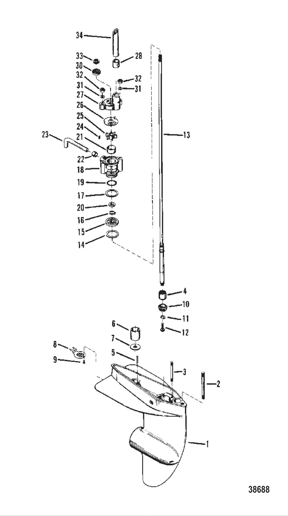 Gear Housing (Driveshaft)